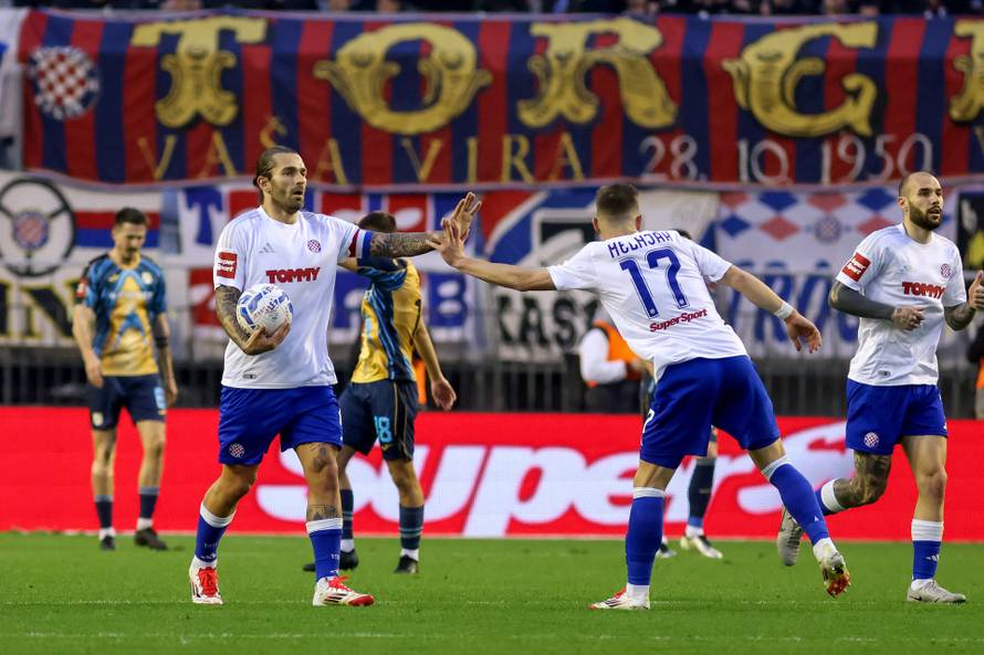 Split: Hajduk i Rijeka sastali se u četvrtfinalu Hrvatskog nogometnog kupa