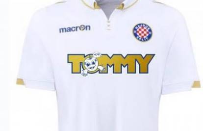 Zlatni sponzor na dresu 'bilih': Pogledajte novi dres Hajduka