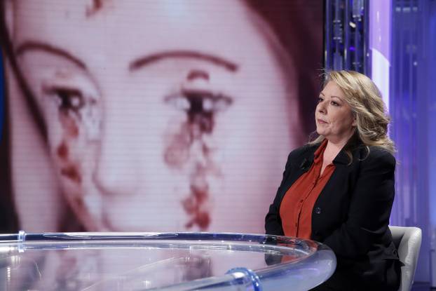 Trevignano visionary Gisella Cardia guest of the television broadcast Porta a Porta