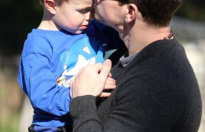 Napokon s obitelji: Wahlberg je uživao s djecom u parkiću