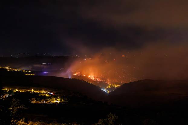 Sitno Gornje - Pogled iz Sitnog Gornjeg na Pozariste.