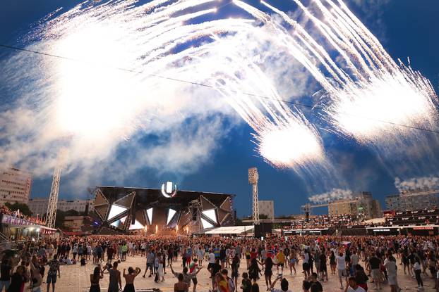 Spllit: Vatromet za kraj festivala Ultra 