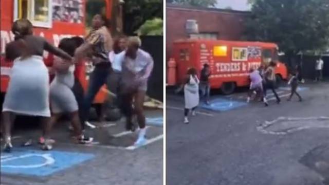 VIDEO Masovna tučnjava WNBA košarkašica pred fast foodom: Letjele su šake na sve strane