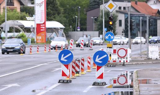 FOTO Po&ccaron;eli veliki radovi na nadvo&zcaron;njaku u Sesvetama: Ovako &cacute;e biti sve do kraja ljeta