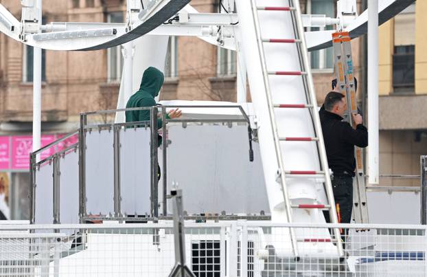 Zagreb: Tužan kraj adventskog kotača