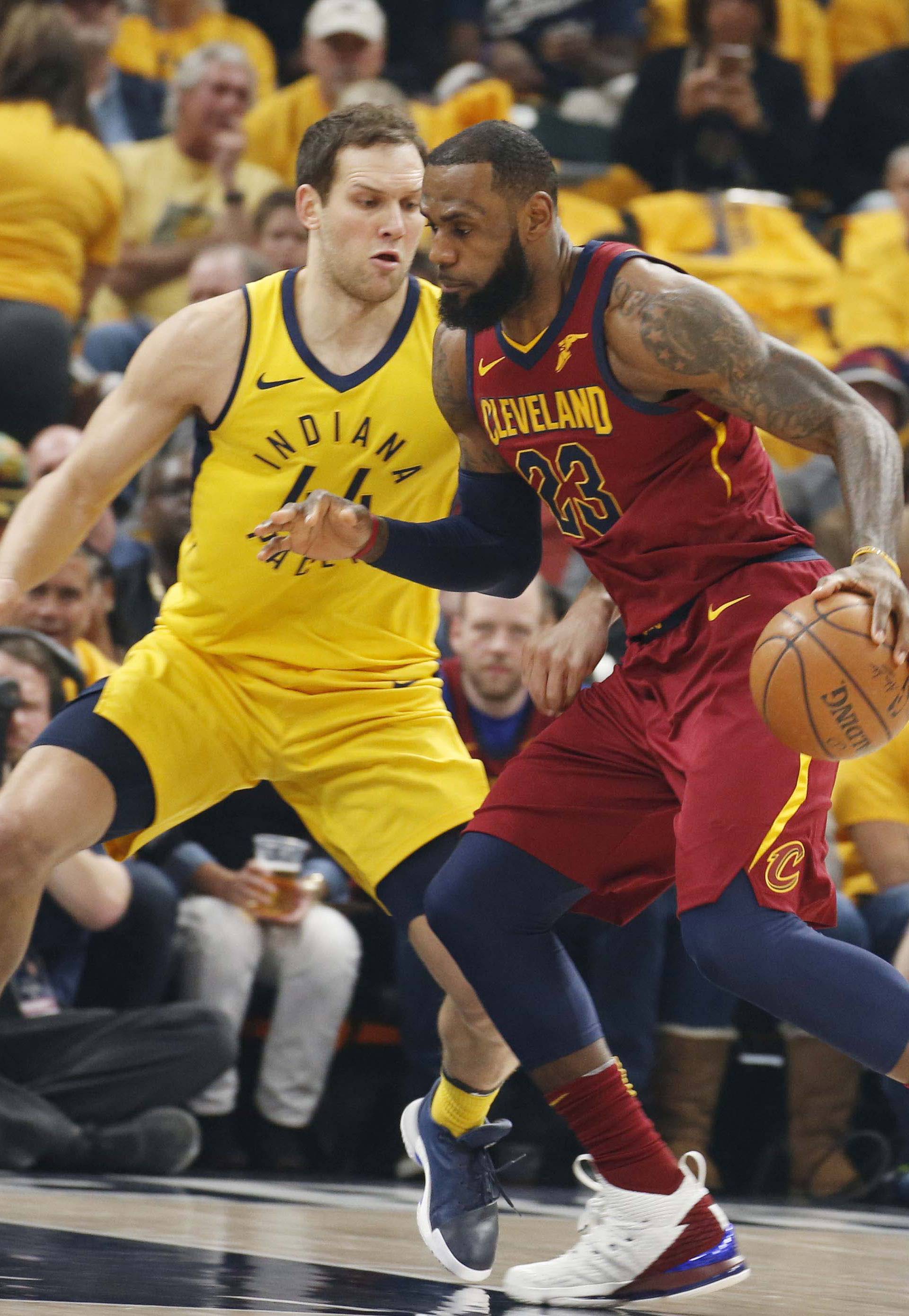 NBA: Playoffs-Cleveland Cavaliers at Indiana Pacers