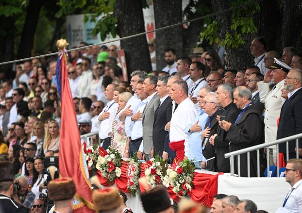 Visoki uzvanici na 307. Sinjskoj alci