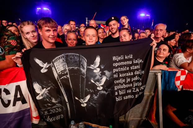 Vukovar: Koncert Marka Perkovića Thompsona pod nazivom 'Vukovar – Zajedno za budućnost'