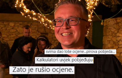 Gledatelji su puni kritika zbog Vinkove pobjede: 'Zato je rušio ocjene, kalkulatori pobjeđuju!'