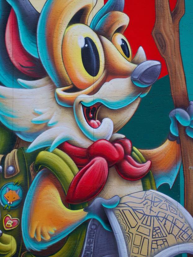 FOTO Grad pretvoren u galeriju: Pogledajte predivne murale na kućama i zgradama u Čačku