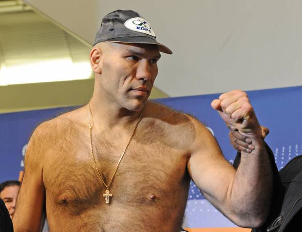 Boxing WBA - Valuev vs Haye official weighing