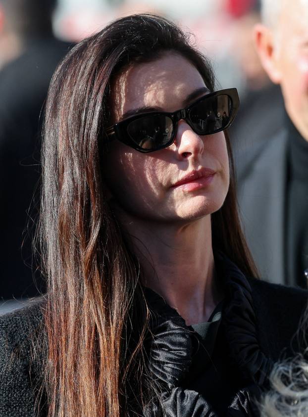 Funeral ceremony of fashion designer Valentino Garavani, in Rome