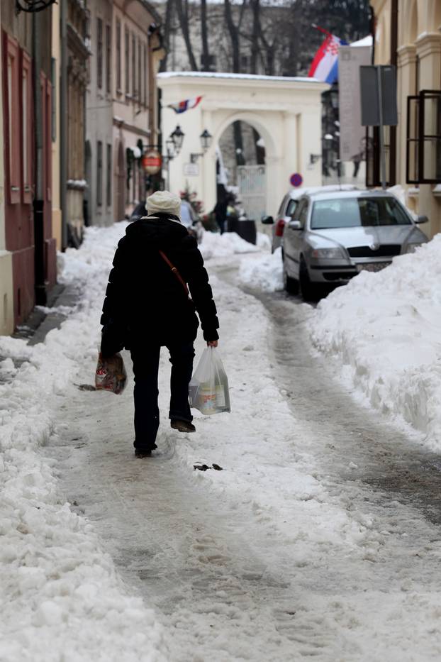 Ovako je izgledao Zagreb u prosincu 2012. godine