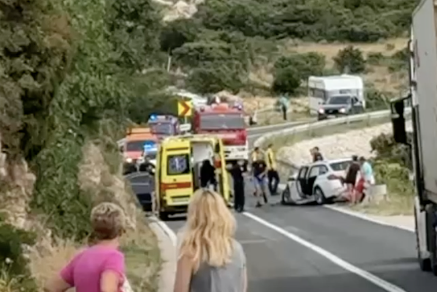 Prometna nesreća na Pagu