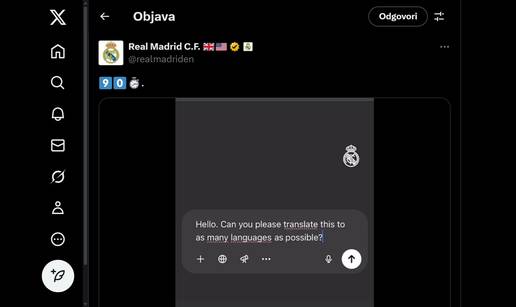Real porukom na hrvatskom nabrijava navijače na preokret