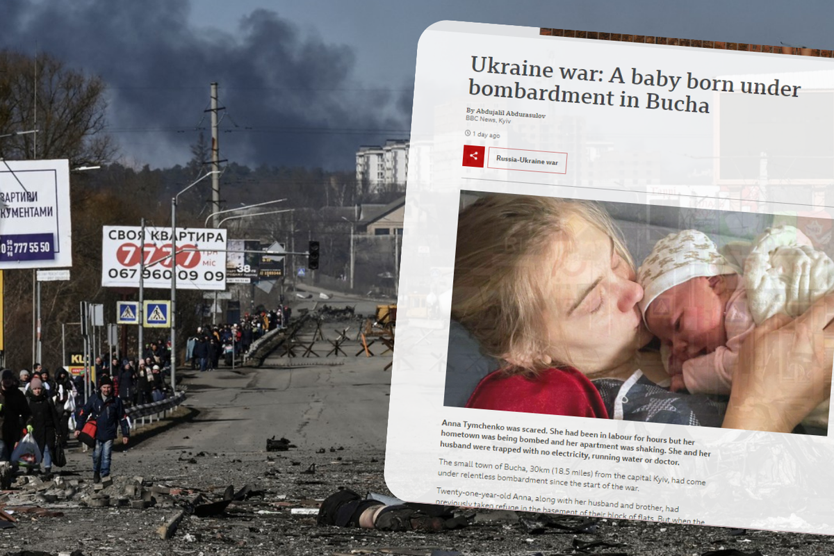 U Buči je rođeno dijete usred bombardiranja, mami pomogli susjedi: 'Sve je bilo nestvarno'