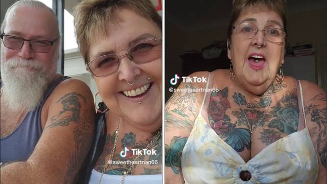 Ova baka je prepuna tetovaža i piercinga: 'Govore mi da se trebam sramiti, da je odvratno'