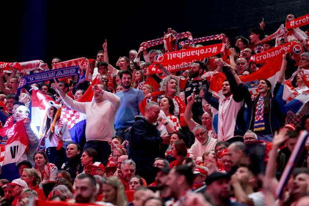 IHF Svjetsko rukometno prvenstvo 2025., finale, Hrvatska - Danska, navijači