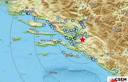 Snažan potres osjetio se na jugu zemlje: 'Dugo se treslo'