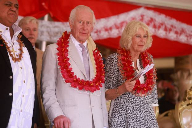 Britain's King Charles and Queen Camilla visit Samoa