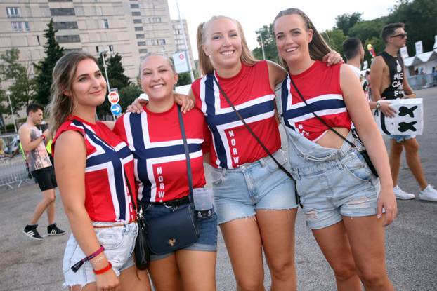 Split: Posjetitelji na trećoj večeri Ultra Europe festivala