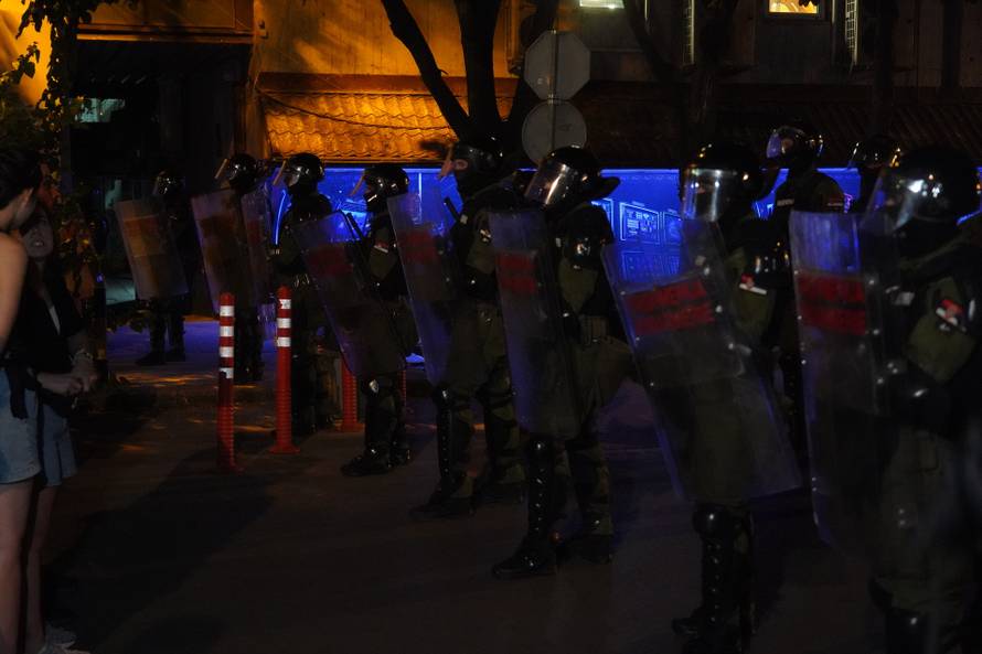 Beograd: Prosvijed građana i studenata u Novom Beogradu