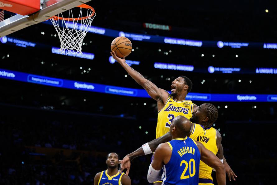 NBA: Golden State Warriors at Los Angeles Lakers