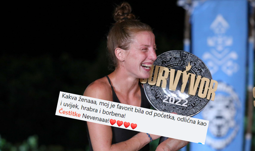 Nevena iz plavog tima odnijela pobjedu u 'Survivoru', publika zadovoljna: 'Kakva žena! Bravo'