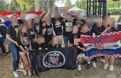 HDZ-ova državna tajnica pozira s djecom i ZDS zastavom i čudi se kritikama: 'Ništa nije sporno'