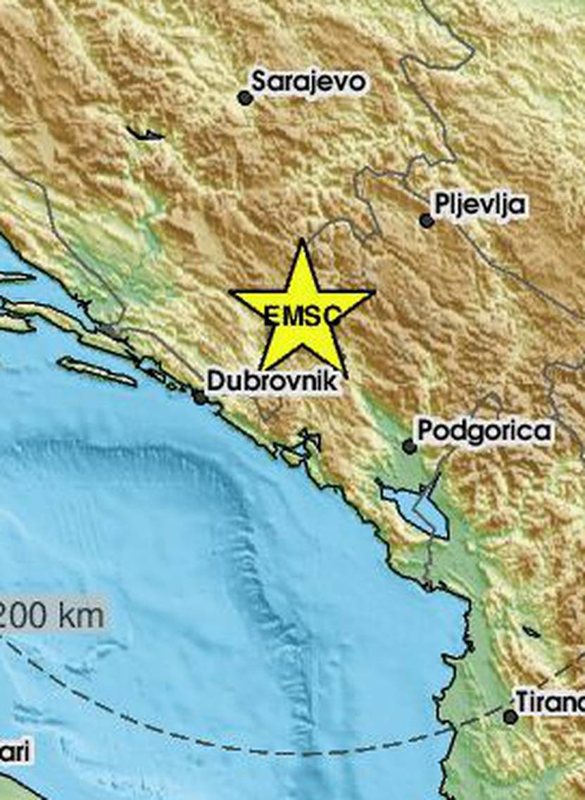 Potres u Crnoj Gori probudio je mnoge i u Dalmaciji: 'Činilo se kao vječnost koliko je treslo...'