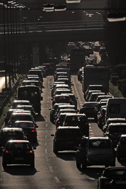 Warning strikes in Germany - heavy traffic in Frankfurt/Main