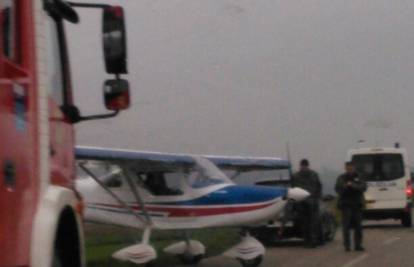 Srbijanski avion prisilno sletio na cestu u blizini Koprivnice
