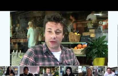 Jamie Oliver sada i na Google Hangoutu promiče zdrav život