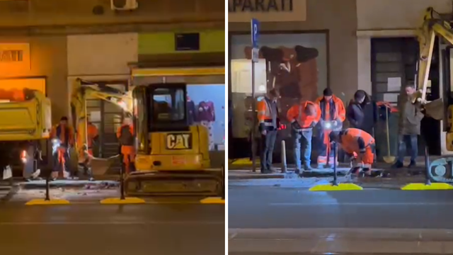 VIDEO Pukla je vodovodna cijev na Ilici: Tramvaji ne voze, uveli autobusnu liniju do Črnomerca