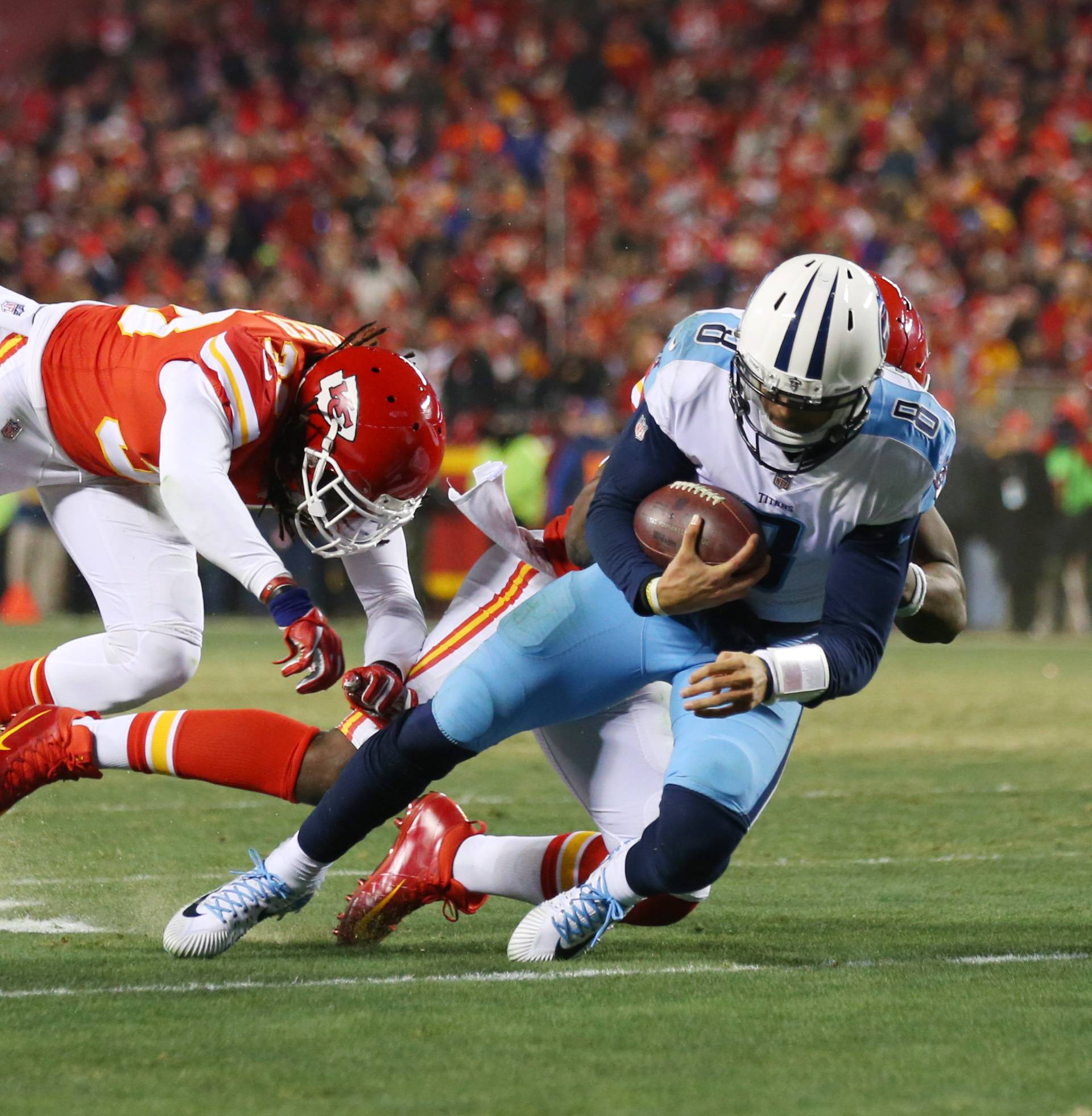 NFL: AFC Wild Card-Tennessee Titans at Kansas City Chiefs