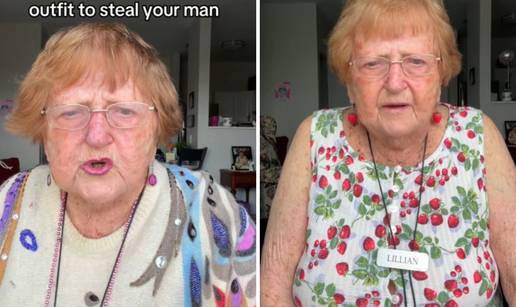 VIDEO Sklonite se klinci, da vam baka pokaže: Lilian (95) hit je TikToka. Prati je 15 mil. ljudi!