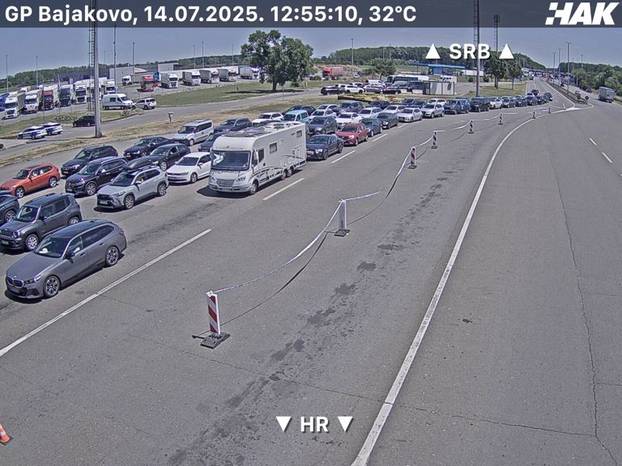 Ogromne gužve na cestama, pogledajte kartu. Kolona prema Lučkom duga čak 16 kilometara!