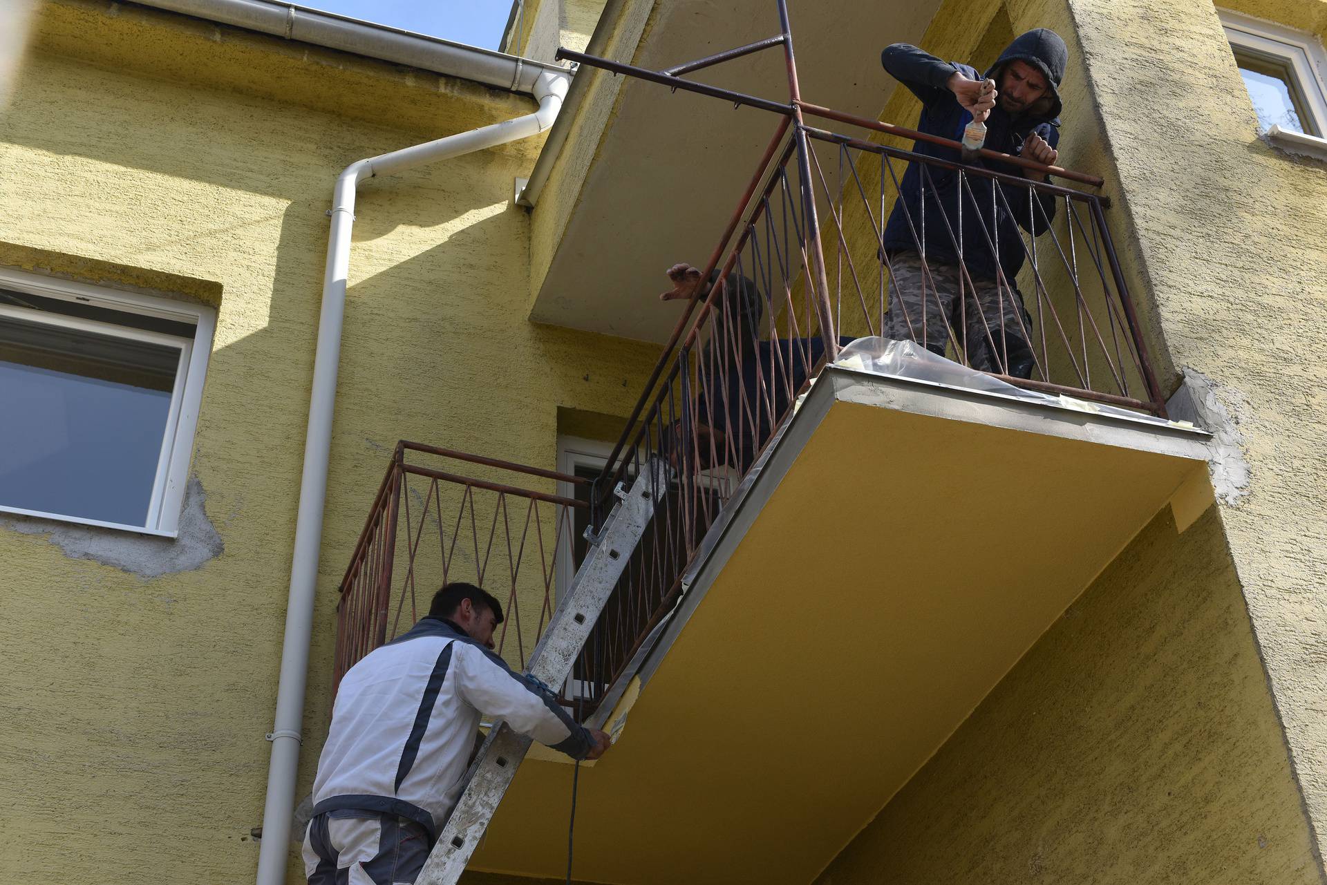 Grad sanirao štetu na balkonu vrtića: 'Djeca su sada sigurna'