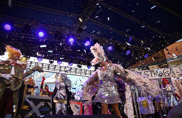 Samobor: Povorka mjesnih odbora i alegorijskih kola na Fašniku