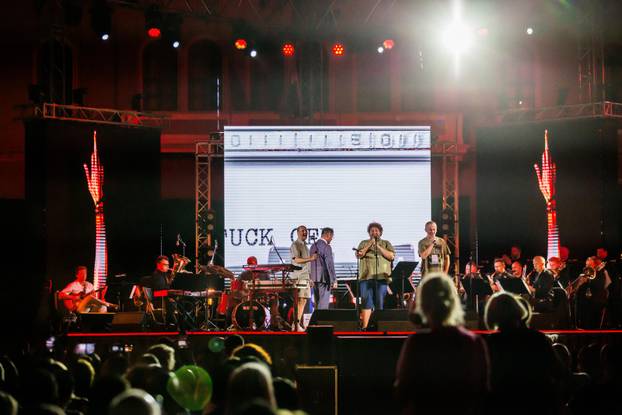 Split: Na drugoj večeri Splitskog Festivala nastupili su TBF i Jazz orkestar HRT-a
