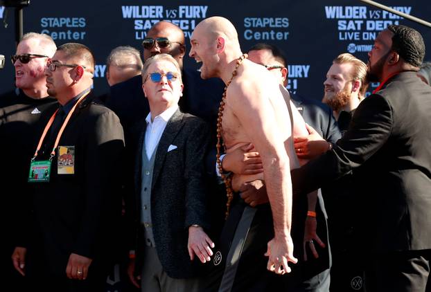 Deontay Wilder & Tyson Fury Weigh-In