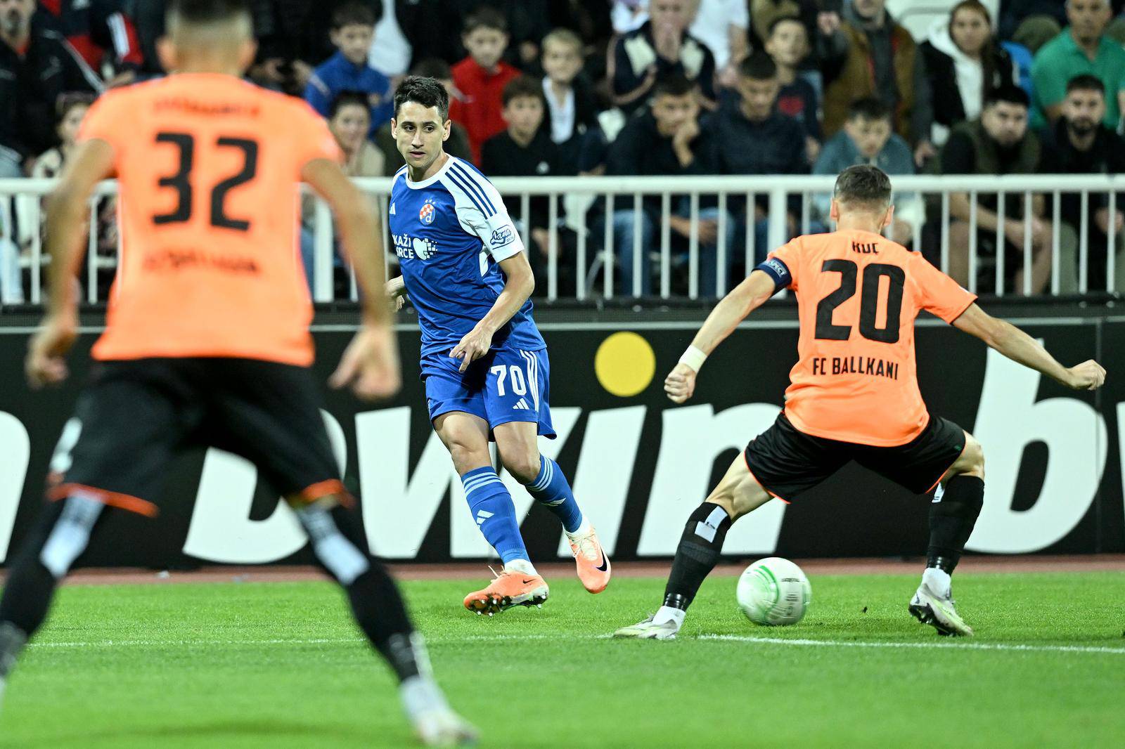 Priština: FC Ballkani i GNK Dinamo u utakmici 2. kola UEFA Konferencijske lige