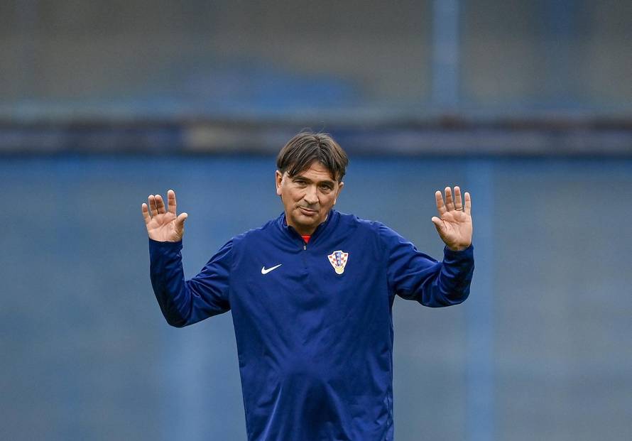 Zagreb: Hrvatski nogometni reprezetativci odradili trening