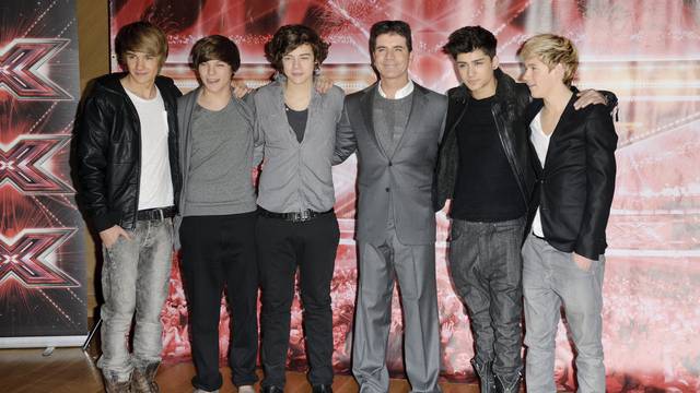 X-Factor photocall held at The Connaught hotel in London, UK
