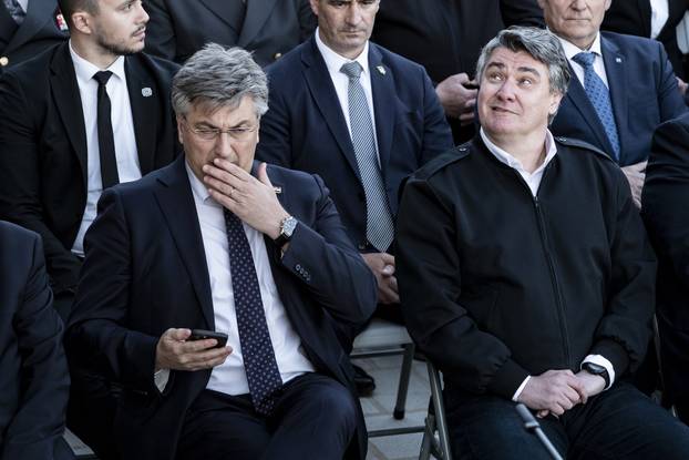 Ovako su Milanović i Plenković izgledali prije dvije godine na proslavi 31. obljetnice 4. gardijske brigade