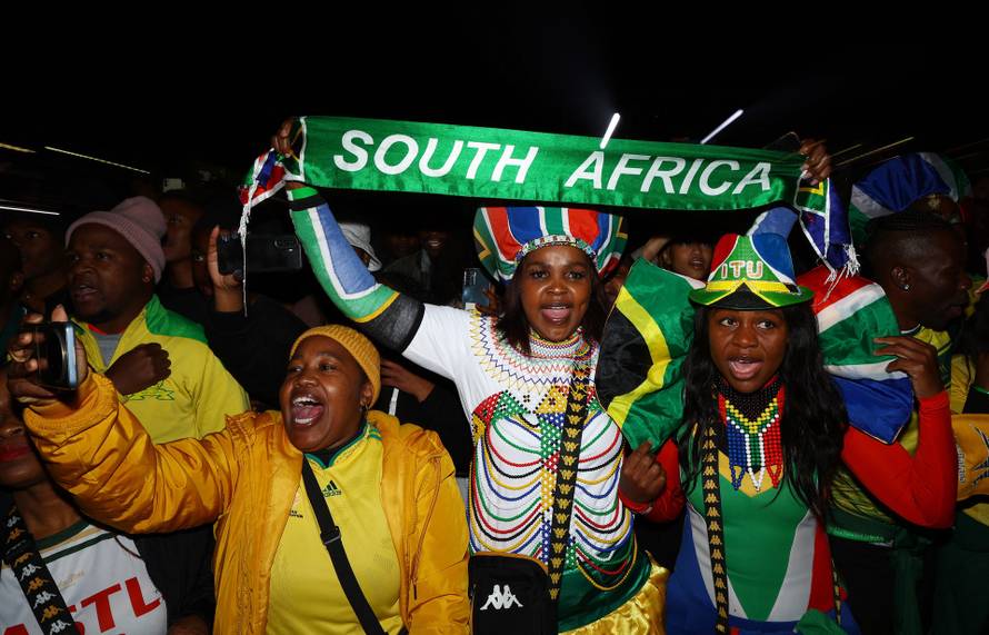 FIFA World Cup 2026 - Mexico v South Africa - Fans gather in Johannesburg