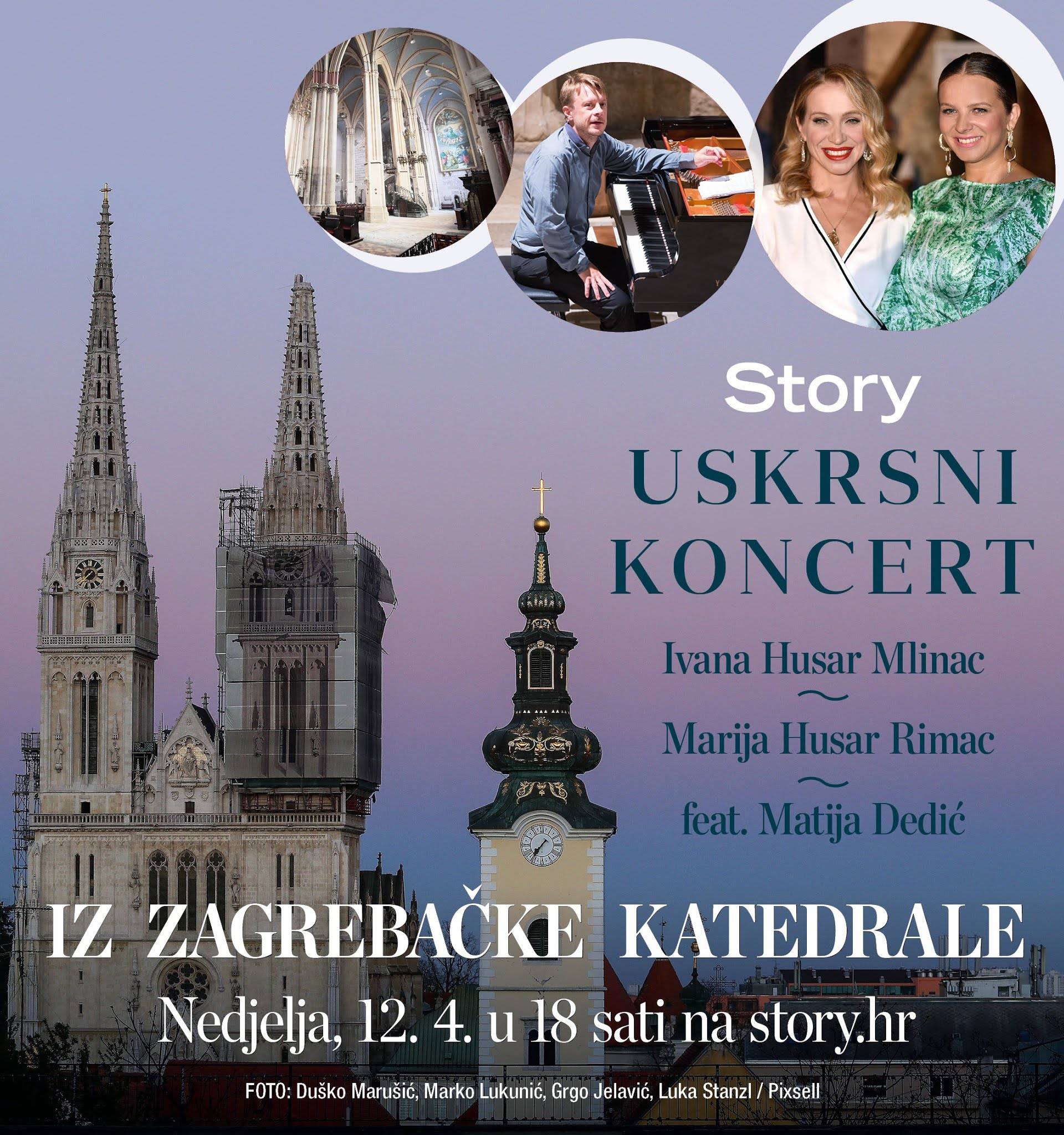 Uskrsni koncert iz Zagrebačke katedrale: Pjevaju sestre Husar