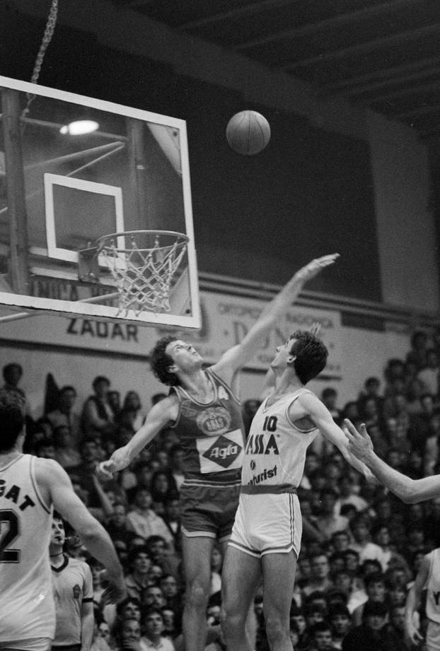 Druga utakmica finala play-offa Prvenstva Jugoslavije 1986. godine, KK Cibona - KK Zadar