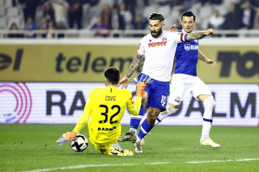 Susret 26. kola SuperSport HNL-a između Hajduka i Slaven Belupo