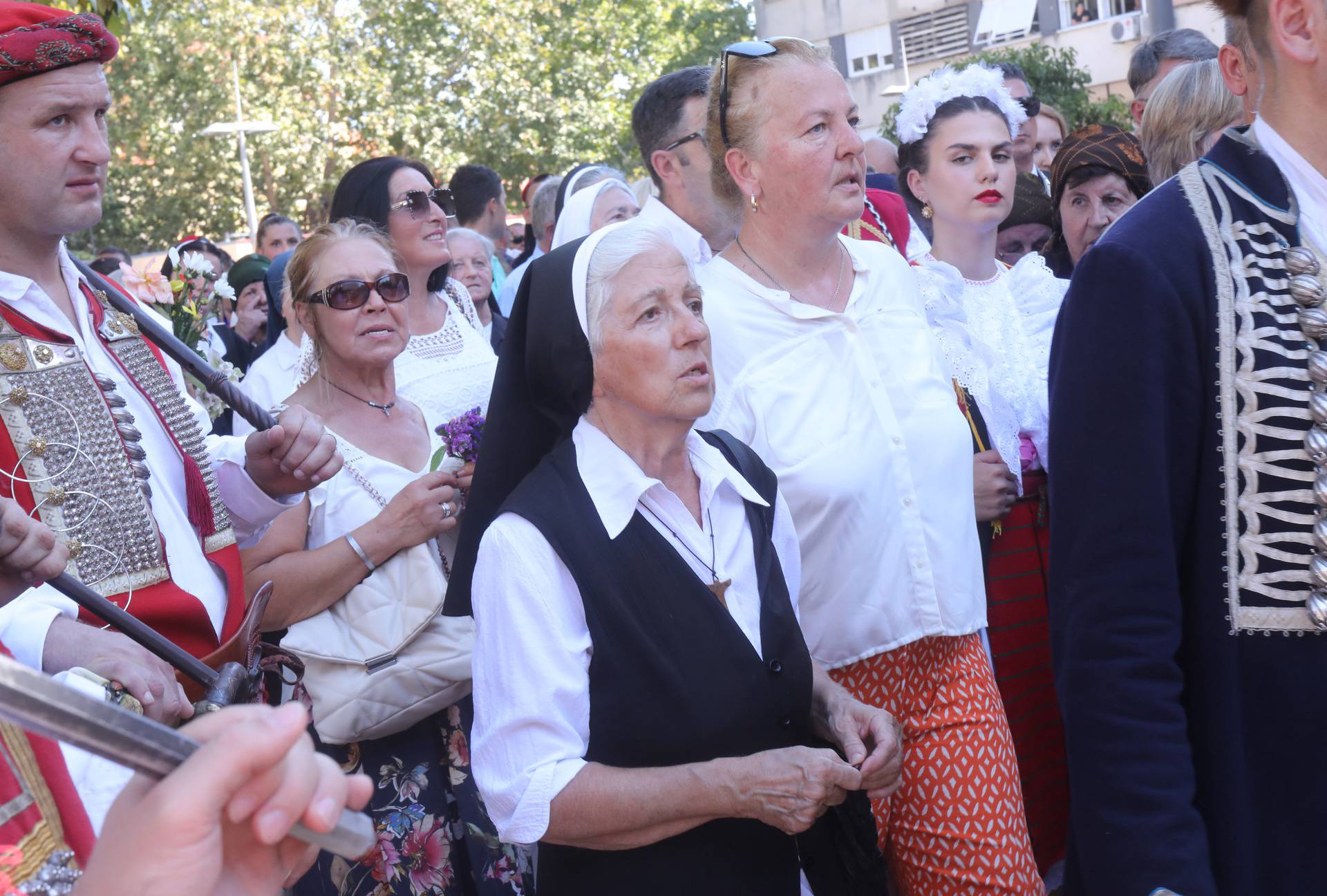 Sinj: Procesija i misa povodom blagdana Velike Gospe